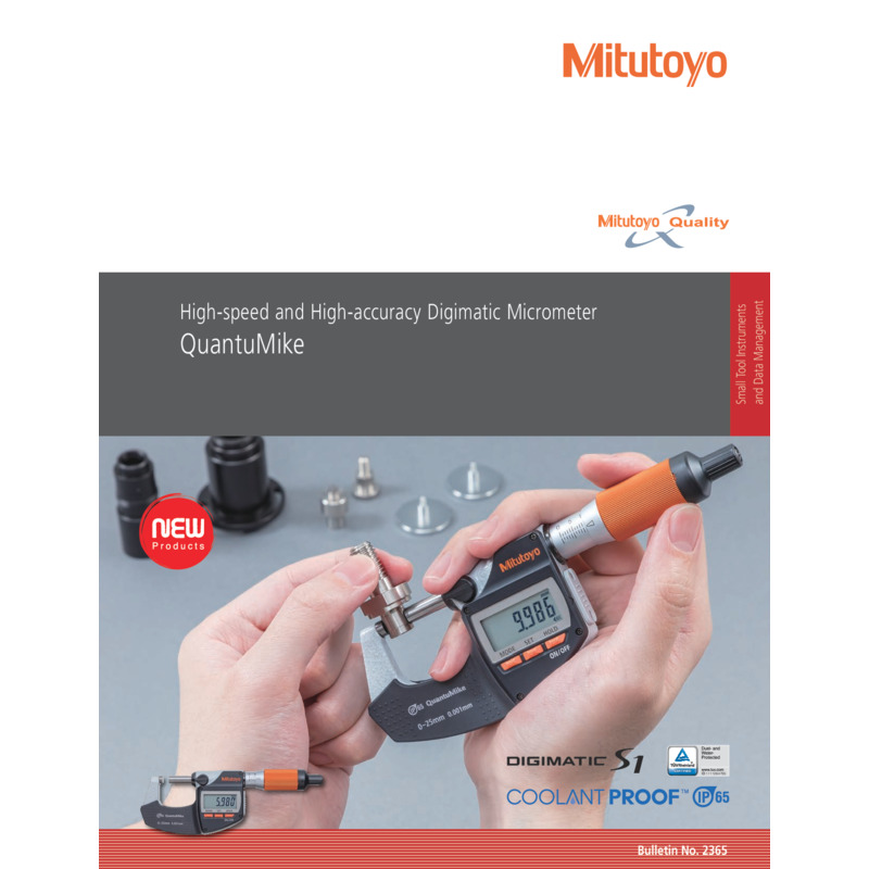 Digimatic Micrometer_QuantuMike_Catalog