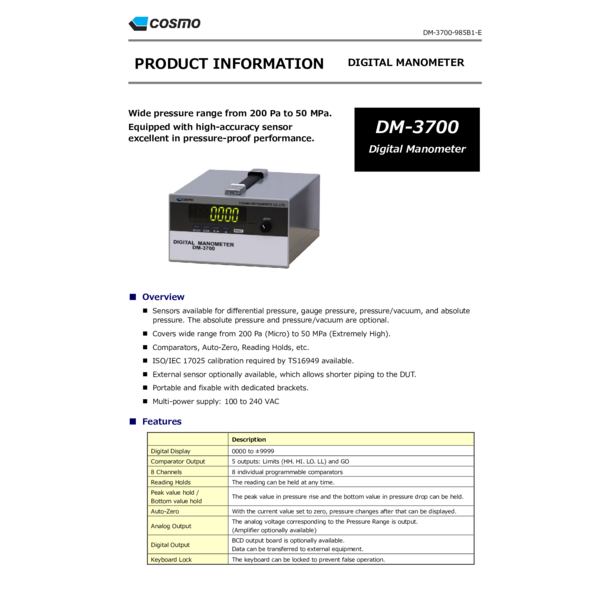 DM-3700