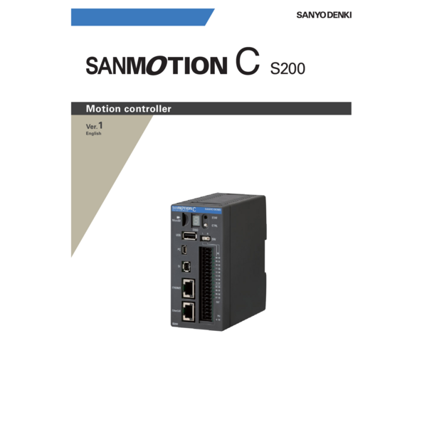 Catalog_Motion controller-S200