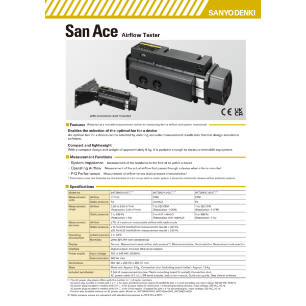 Catalog_Airflow Tester-San Ace