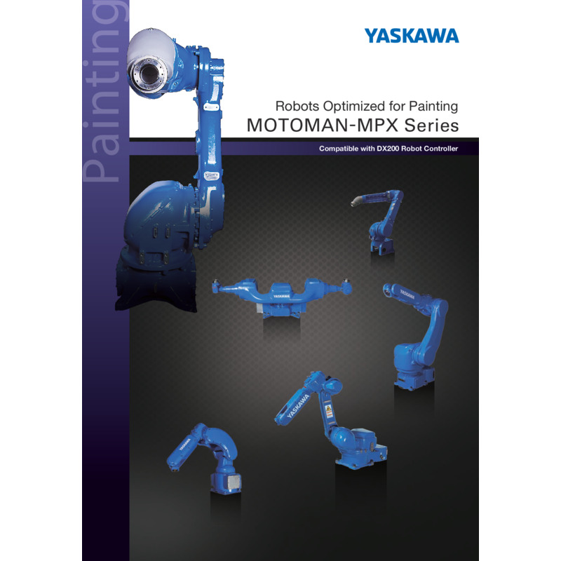Robots Optimized for Painting_MOTOMAN-MPX Series_Catalog