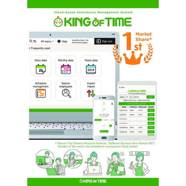 KING OF TIMEカタログ（ENG）