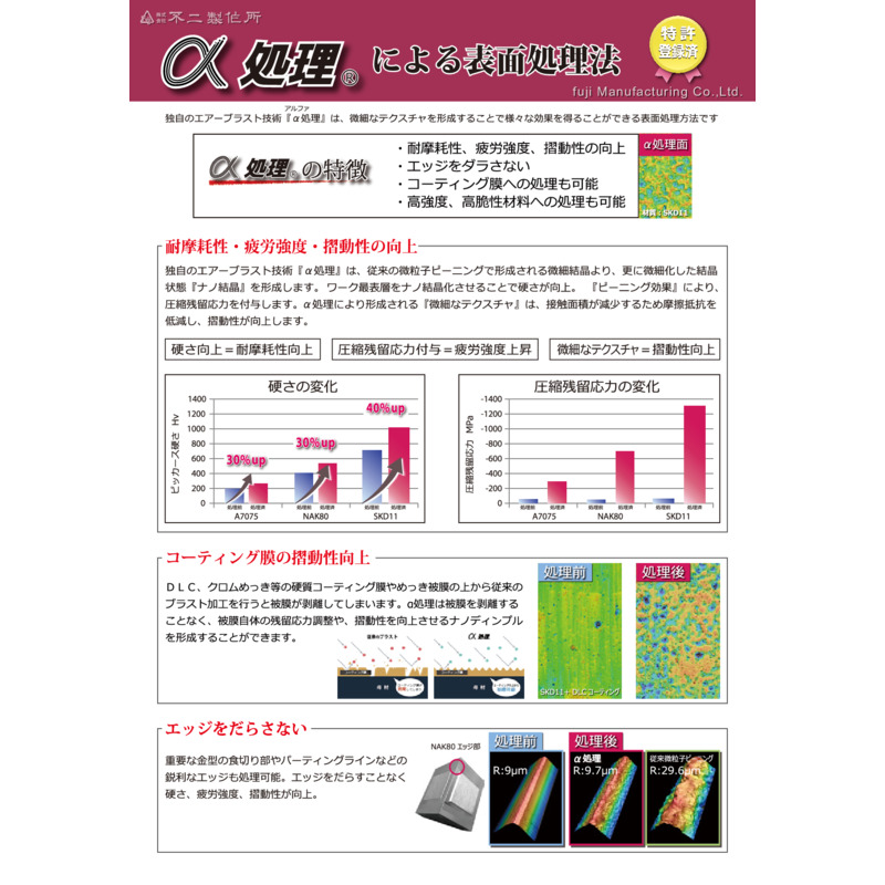 α処理カタログ