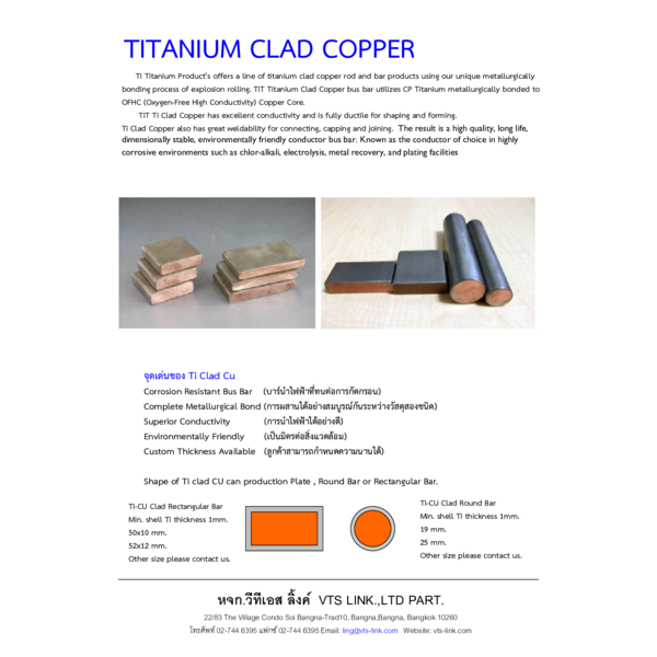 Titanium Clad CU