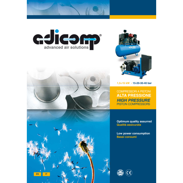HIGH PRESSURE PISTON COMPRESSORS