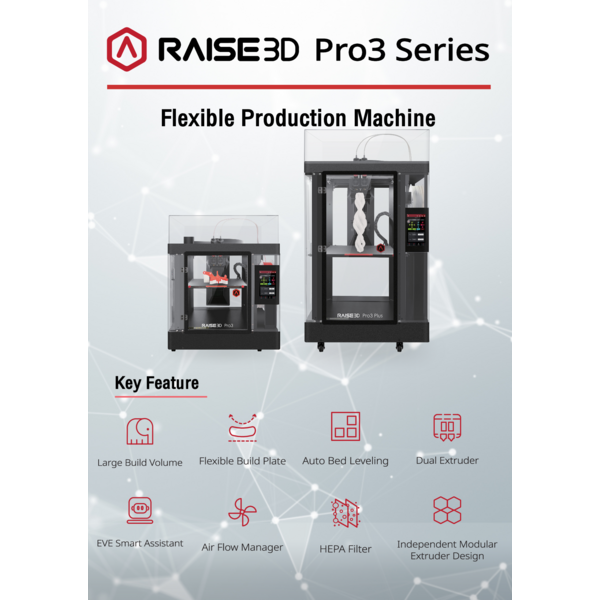 Raise3D Pro3 Pro3 Plus-Sync