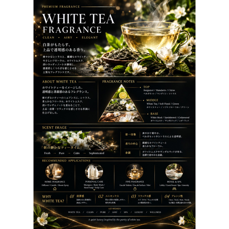 White tea fragrance