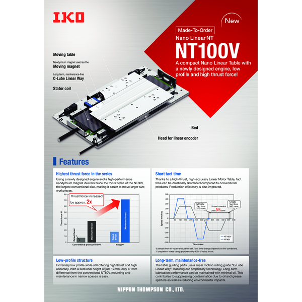 Nano Linear NT series NT100V Catalog