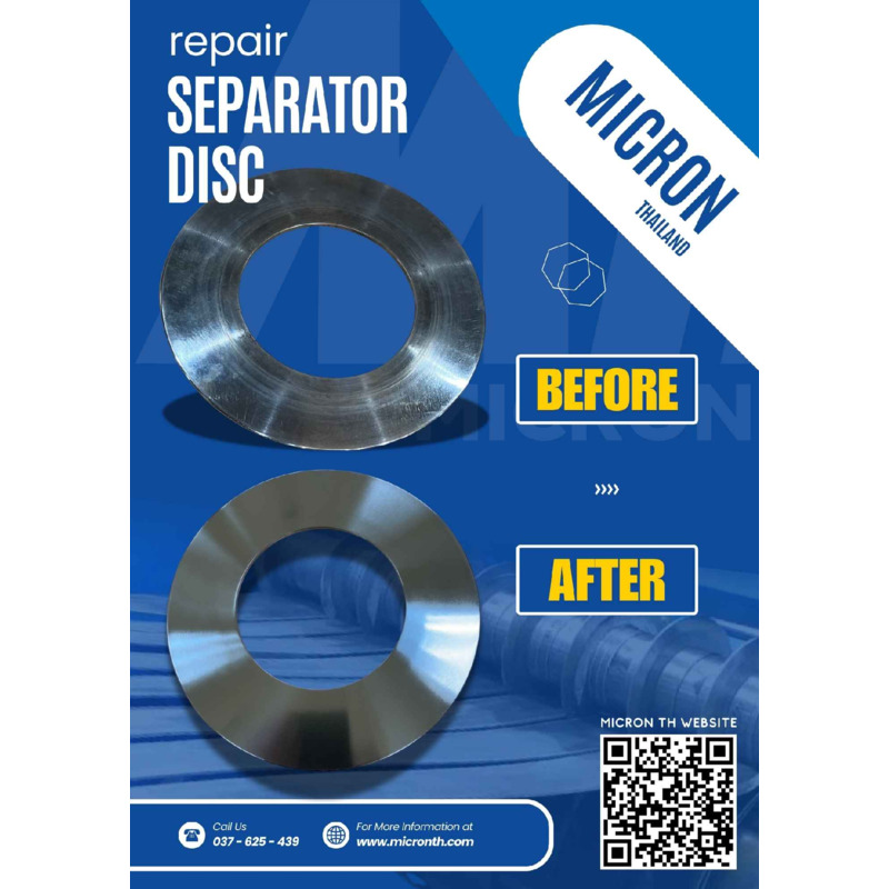 Repair Saparator Disc_MICRON (Thailand)