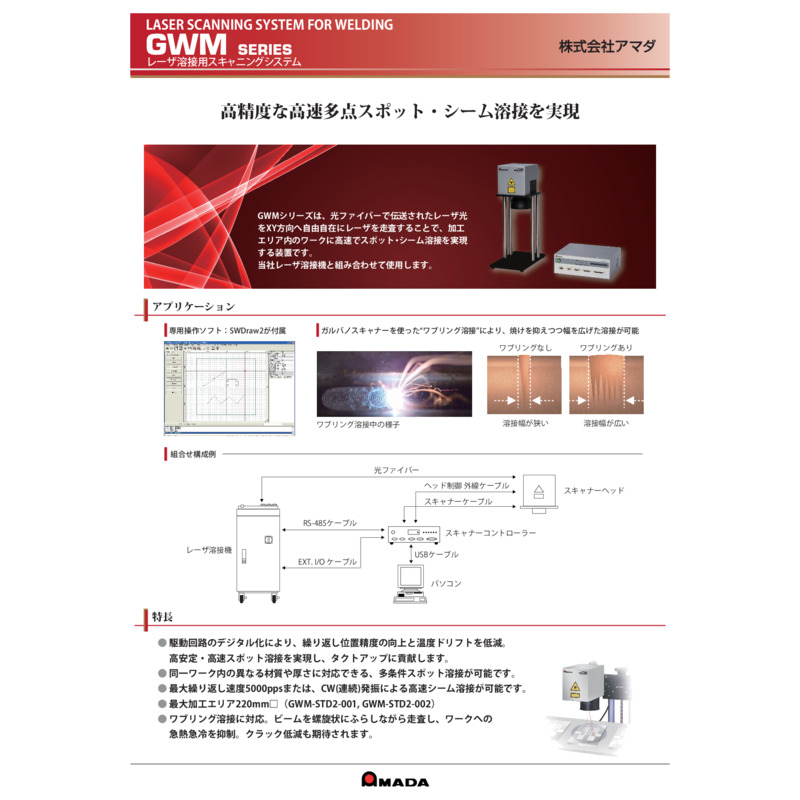 GWM series_レーザー溶接用スキャニングシステム_Catalog