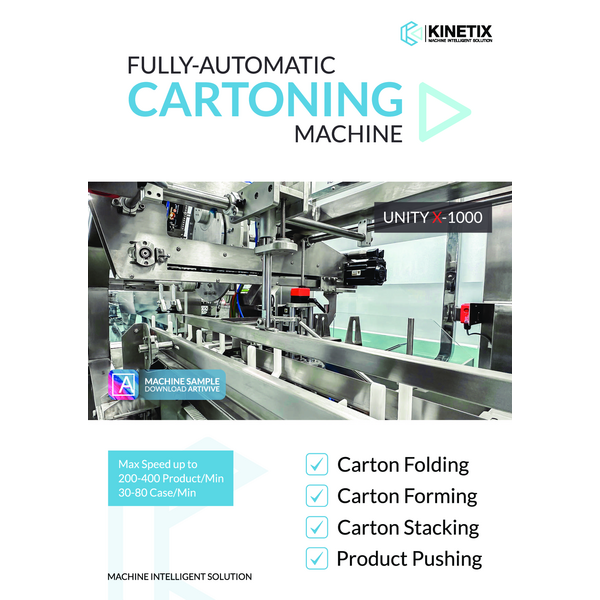 Cartoning machine UnityX-1000 