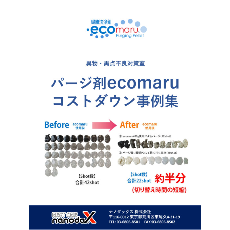 ecomaru Purging Agent – กรณีศึกษาการลดต้นทุน