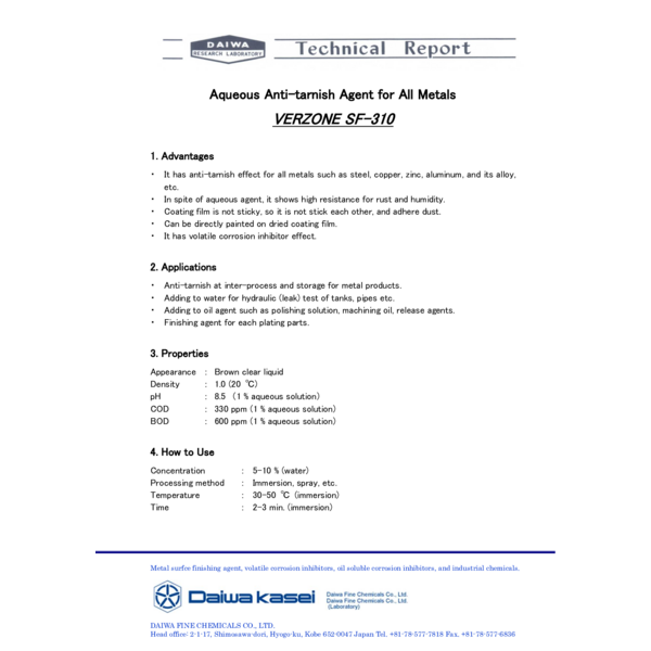 VERZONE SF-310