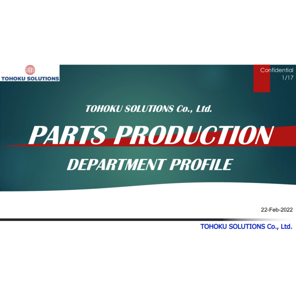 Part Production
