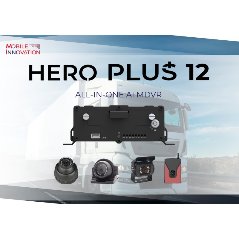 [MDVR] Mobile DVR / Real-time Video Recording and Playback / Employee Safety Monitoring, Video Evidence, In-Vehicle Camera Recording