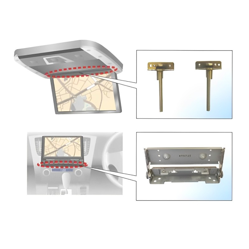 Industrial Hinge Manufacturing for Automotive Monitors｜High-Precision Hinges for In-Vehicle Displays