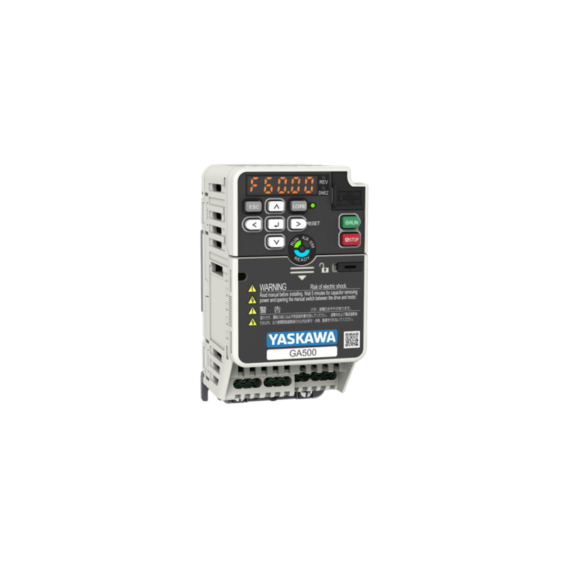 GA500 Industrial AC Microdrive｜Compact Design, 2000 Hz Output, 10-Year Maintenance-Free Operation