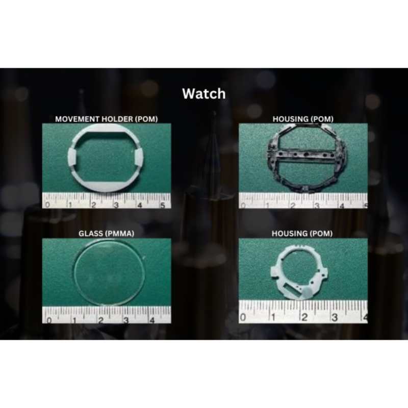Precision Plastic Components for Watches – Lightweight & Highly Durable Injection Molding Technology