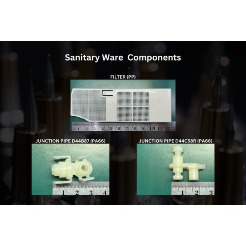 Precision Plastic Components for Sanitary Equipment – High-Durability & High-Performance Injection Molding Technology