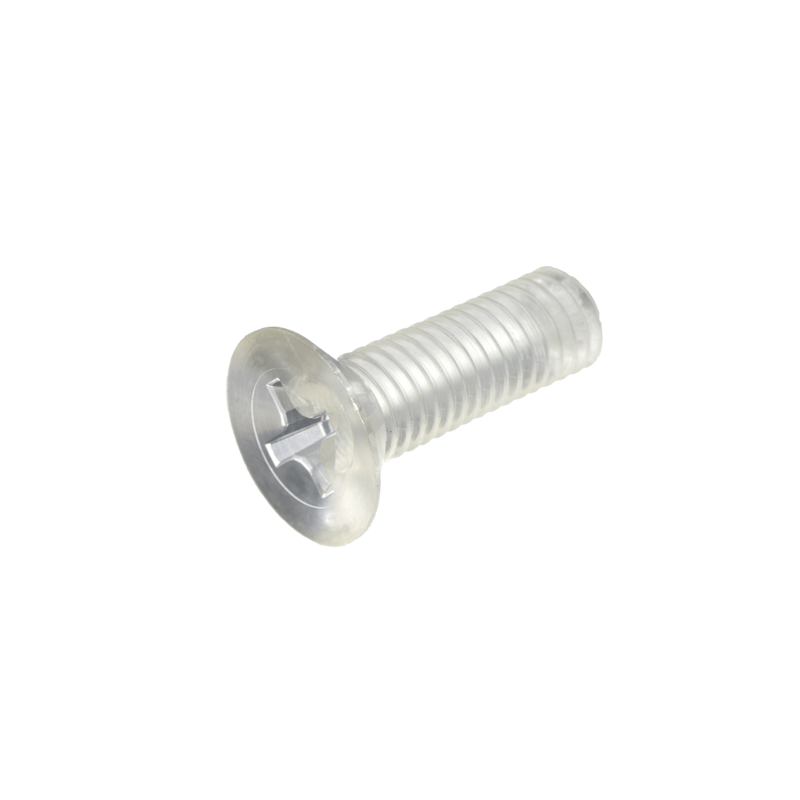PC/FH (+) Flat Head Screw｜Reliable Plastic Screws with Transparency and Electrical Insulation