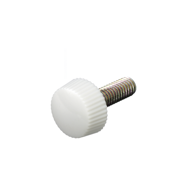 PC-WH・BK・RE/CR-S | Lightweight, Durable & Safe Embedded Knurled Thumb Screws