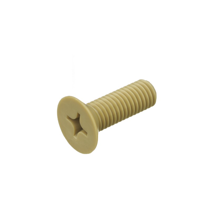 CHEMIS PEEK/FH (+) Pan Head Screw｜High-Performance Plastic Fastener for Heat & Chemical Applications