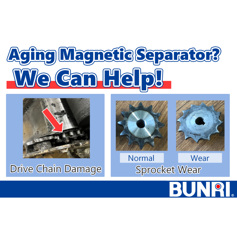Solve Drive Unit Wear and Sludge Clogging! Magnetic Separator