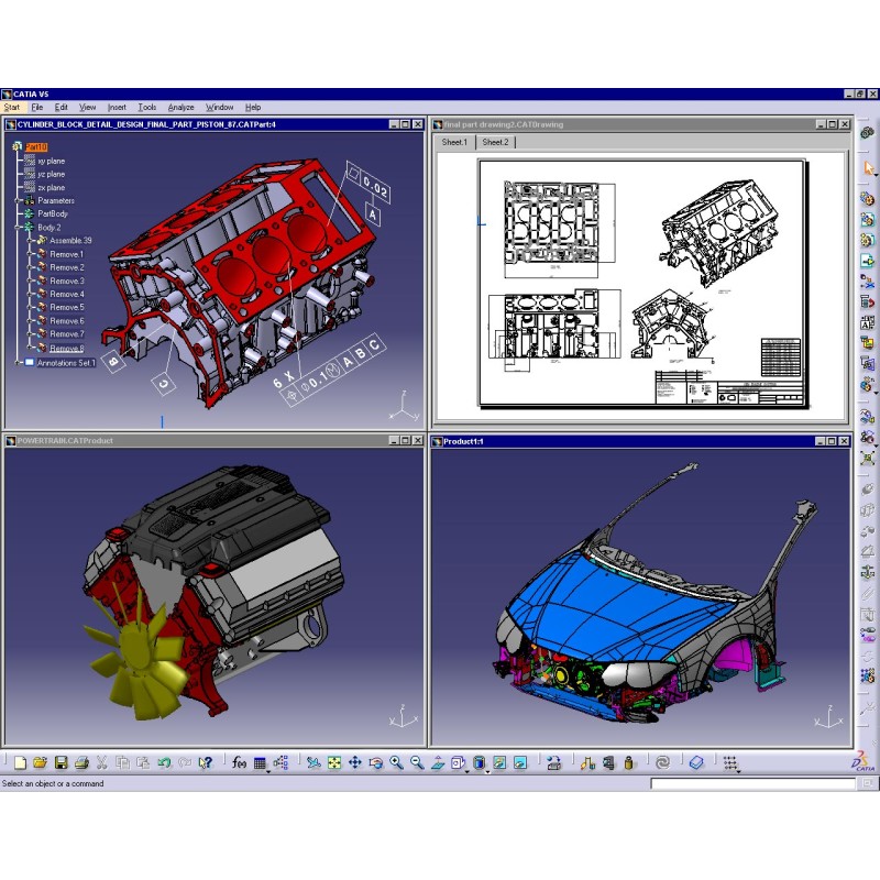 CATIA (V5, V6, 3DEXPERIENCE)
