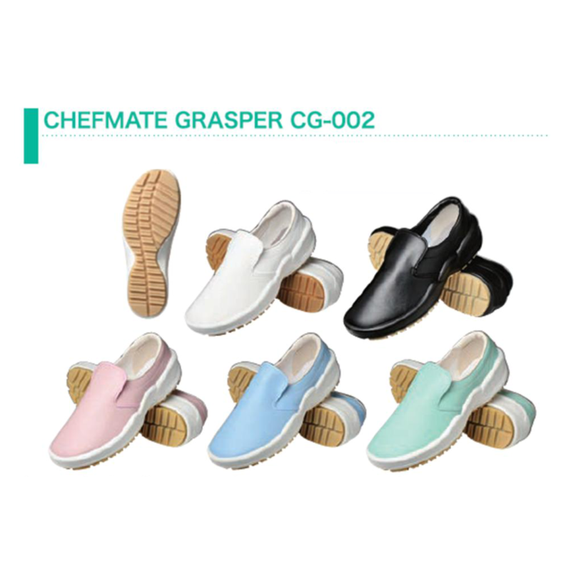 CHEFMATE GRASPER Special Anti-slip Work Shoes ／ Antibacterial & Deodorizing ／ Food Factory Use, Washable