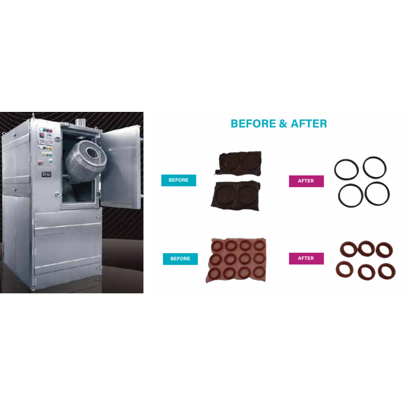 ULTRA SHOT® (NS-H Model) | Cryogenic Automatic Deflashing Machine for Rubber & Plastics