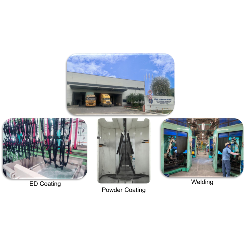 กระบวนการผลิตและการเคลือบผิวชิ้นส่วนโลหะ – Welding, ED Coating และ Powder Coating