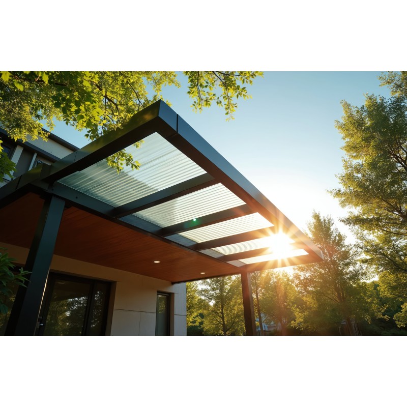 【Near-Infrared Absorption Formulation】Reduces the Temperature Beneath Heat-Shielding Sheets and Films by Up to Approximately 20°C While Maintaining the Light-Transmitting Properties of PC/PE Resins｜Functional Masterbatch for Building Materials and Daylighting Roofs