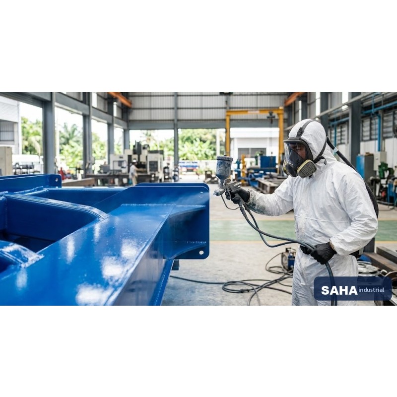 สีอุตสาหกรรม / สีกันสนิมโครงสร้างเหล็ก / สีพื้นโรงงาน (Industrial Paint & Epoxy Coating)