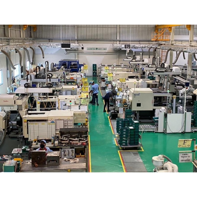 Waterproof and dustproof protection for automotive and construction machinery parts｜hot-melt processing using thermoplastic resin at our Thailand base