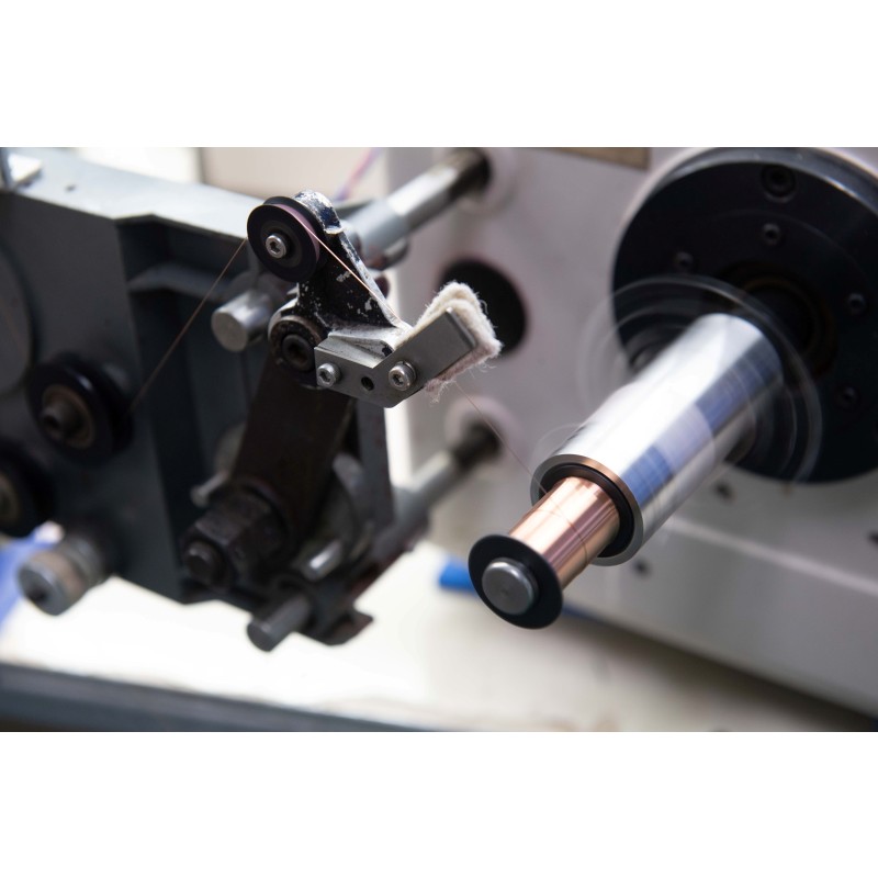 High-Density Alignment Winding for Air-Core Coils | Precise 8,000-Turn Layering via In-House Developed Winding Machines