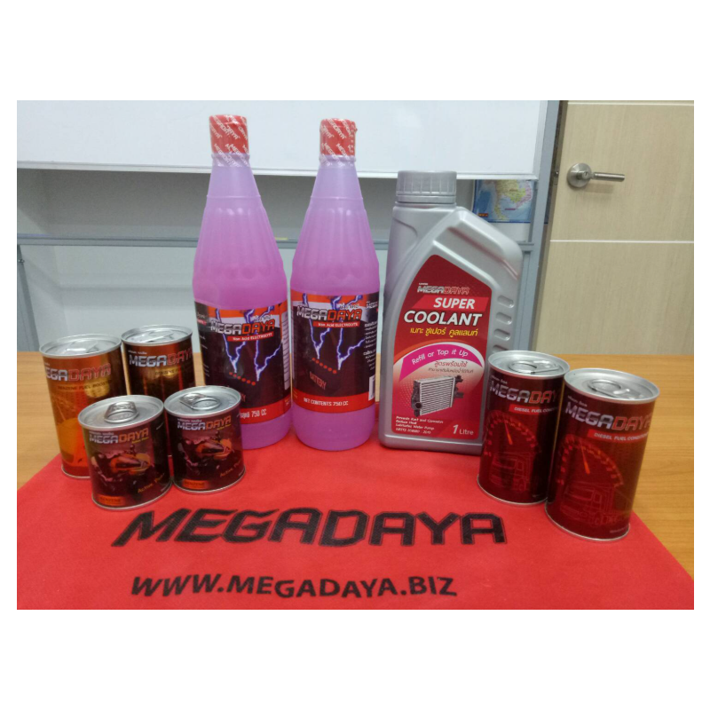 Megadaya Series｜เพิ่มประสิทธิภาพเชื้อเพลิง ลดควัน ลดปัญหาเครื่องยนต์