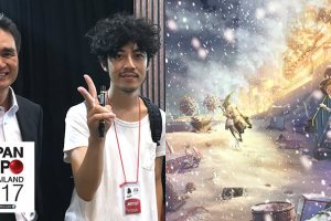 JAPAN-EXPO 2017展示用のキングコング西野さんの本と絵を運びました　2017 Oct 24