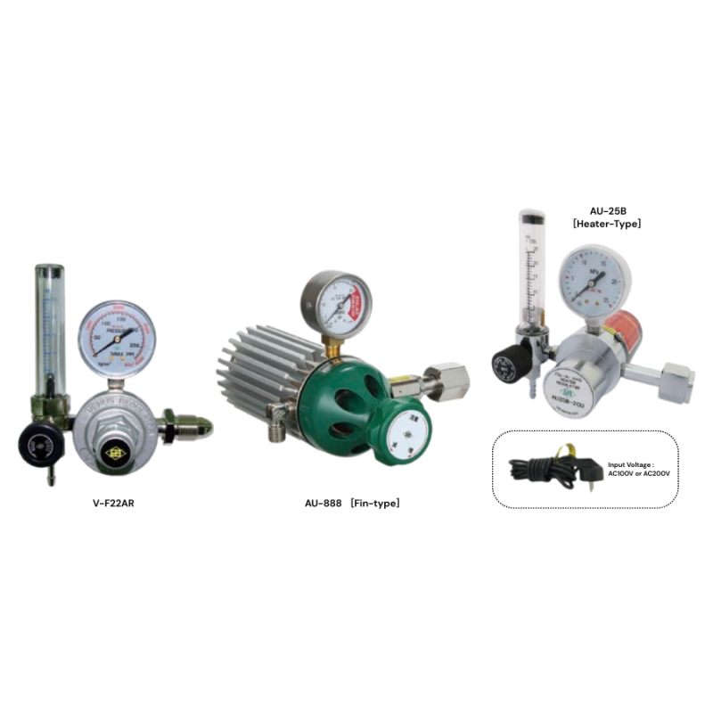 Heater / Non-Heater Regulator for Welding ｜ ควบคุมแรงดันเสถียร รองรับงานเชื่อมก๊าซเฉื่อยและ CO₂