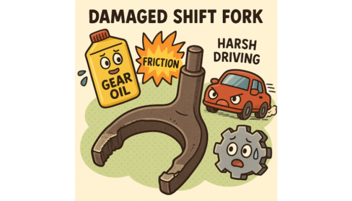 Shift Fork ｜ Effects of Wear and How to Prevent It to Extend Gearbox Service Life