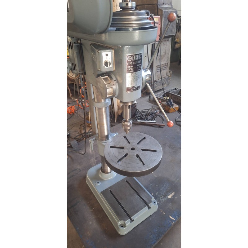 Used Drill & Tap Machine ENSHU ESD 460 MT – Swing 450 mm, Drilling 23 mm