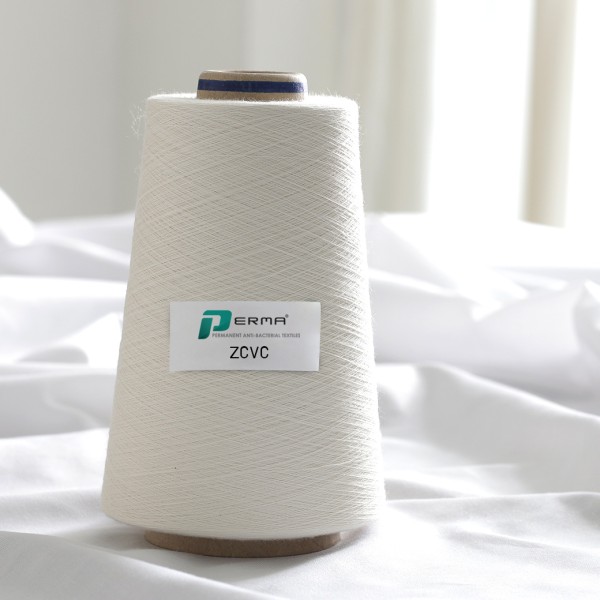 Perma Yarn ZCVC ถาวร ต้านแบคทีเรีย เส้นด้ายปั่นผสม