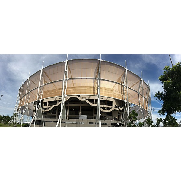 เทคโนโลยี โครงสร้างเมมเบรน โปรเจกต์ Bangkok Futsal Stadium | Tomas Engineering สมุทรปราการ ประเทศไทย