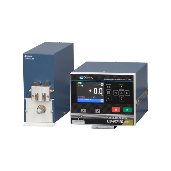 LS-R740 SS เครื่องทดสอบการรั่วไหลของอากาศที่รองรับปริมาตรน้อยมาก