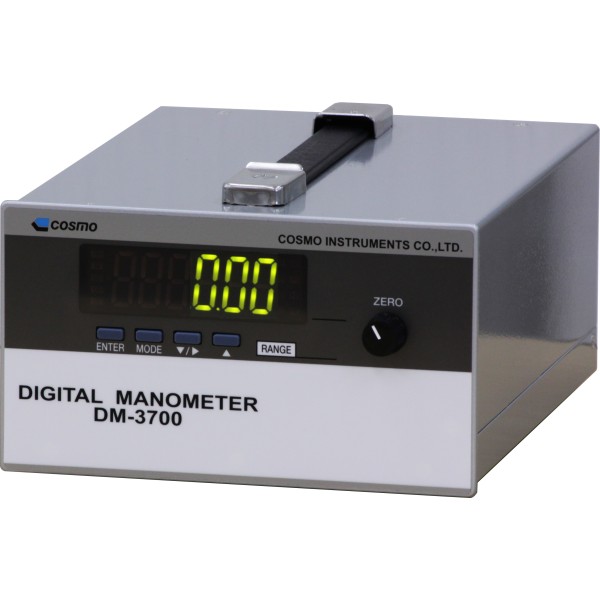 DM-3700 Digital Manometers Compatible with a Wide Range of Pressure Measurements