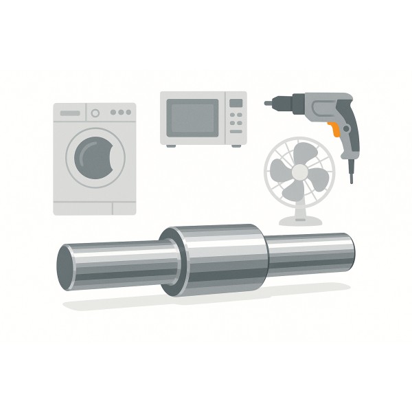 Stainless Steel Shafts for Home Appliances ｜ Small Parts, Big Impact