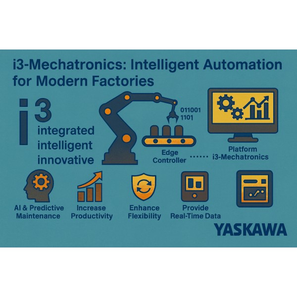 i³-Mechatronics ระบบอัตโนมัติอัจฉริยะจาก YASKAWA｜ยกระดับโรงงานสู่ Smart Factory