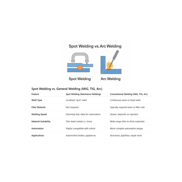 Spot Welding Explained ｜ How It Differs from Conventional Welding in Industrial Production