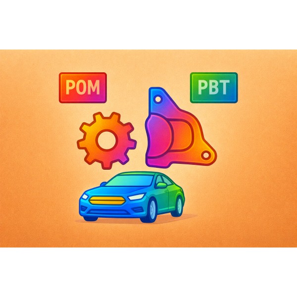 Differences and Appropriate Use of POM and PBT｜Choosing the Best Material for Automotive Parts
