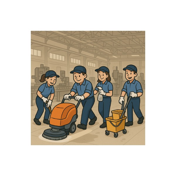 Factory Cleaning Service ｜ Reduce Risk & Meet ISO/GMP Standards in Industrial Plants