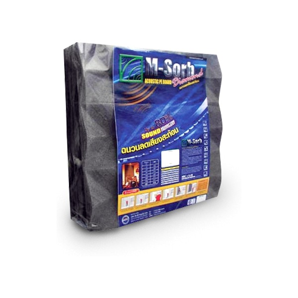 M-SORB ฉนวนกันเสียง, ลดเสียงสะท้อน